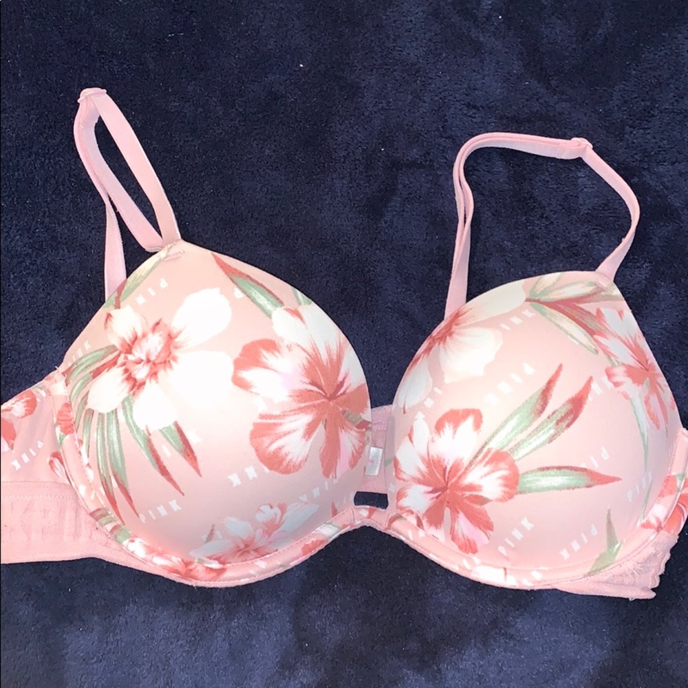 Victoria’s Secret pink bra